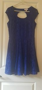 Blue dress